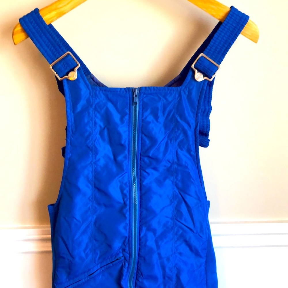 Vintage Unisex Blue Ski Pants Made in British Hong Kong